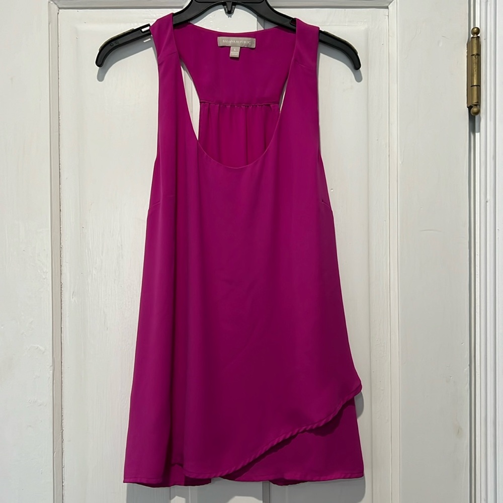 Pink Banana Republic Tank Blouse